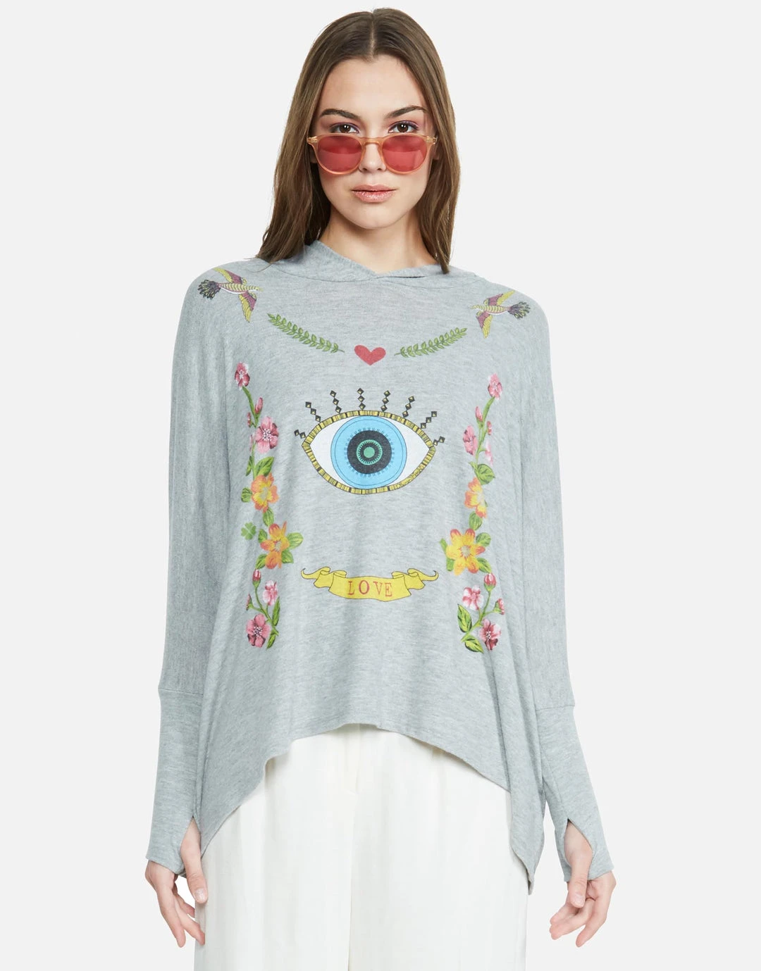 Lauren Moshi Wilma Floral Eye Love