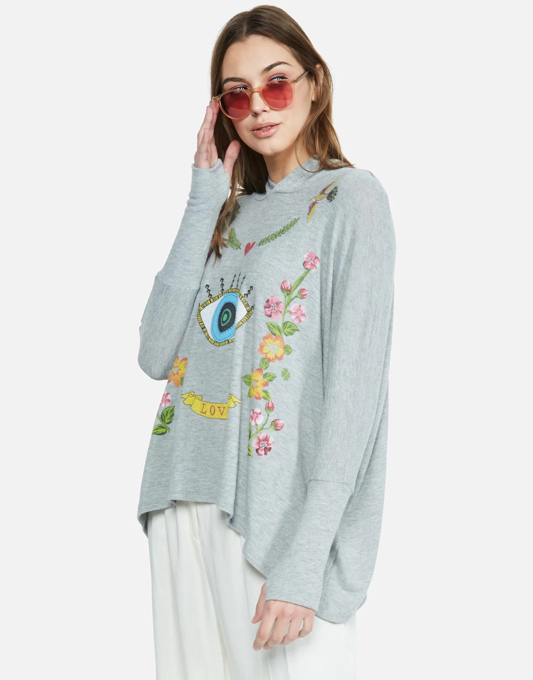 Lauren Moshi Wilma Floral Eye Love