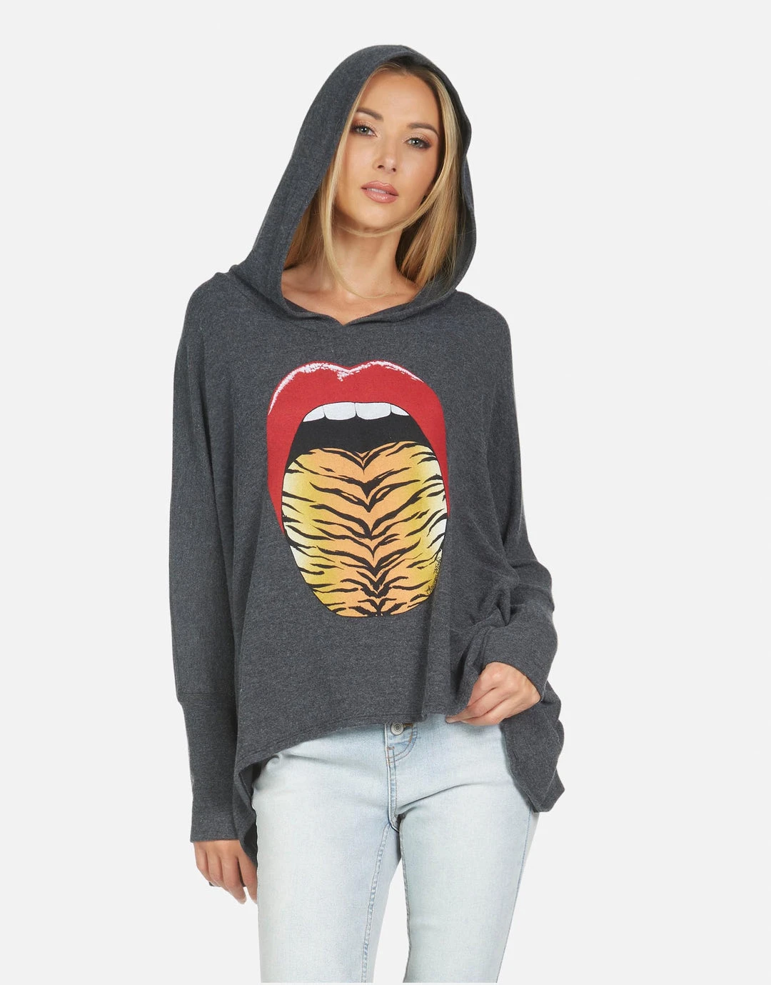 Lauren Moshi Long Sleeve Wilma Tiger Tongue
