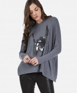 Lauren Moshi Long Sleeve X Exclusive X Rock Hand