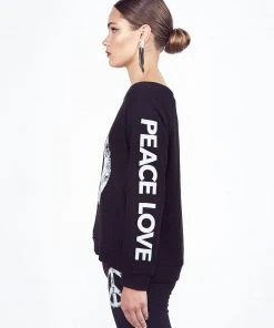 Lauren Moshi Brenna Vintage Peace Long Sleeve