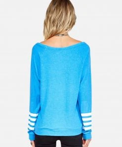 Lauren Moshi Brenna 3 Stripe Star Long Sleeve