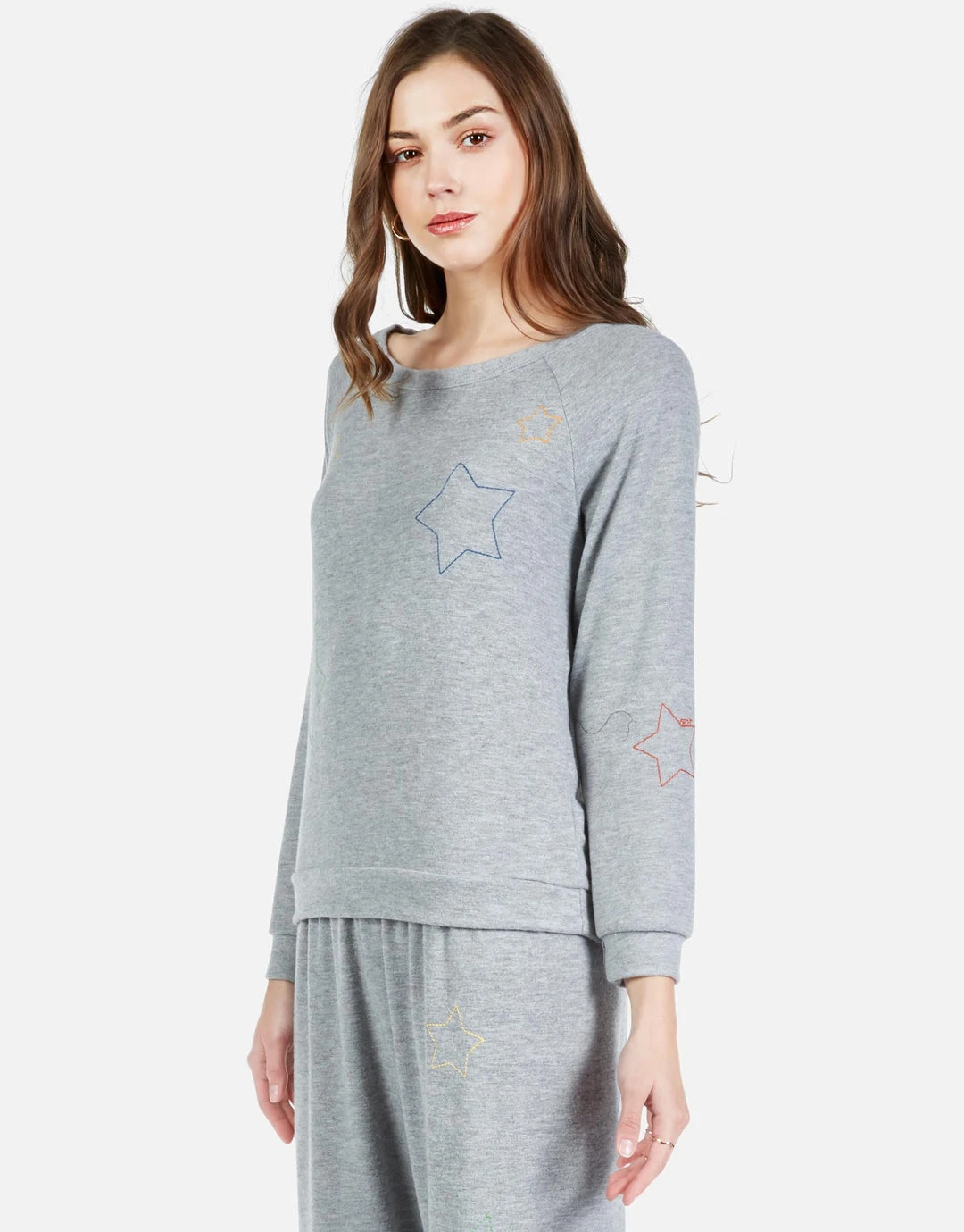 Lauren Moshi Brenna Color Star Embroidery