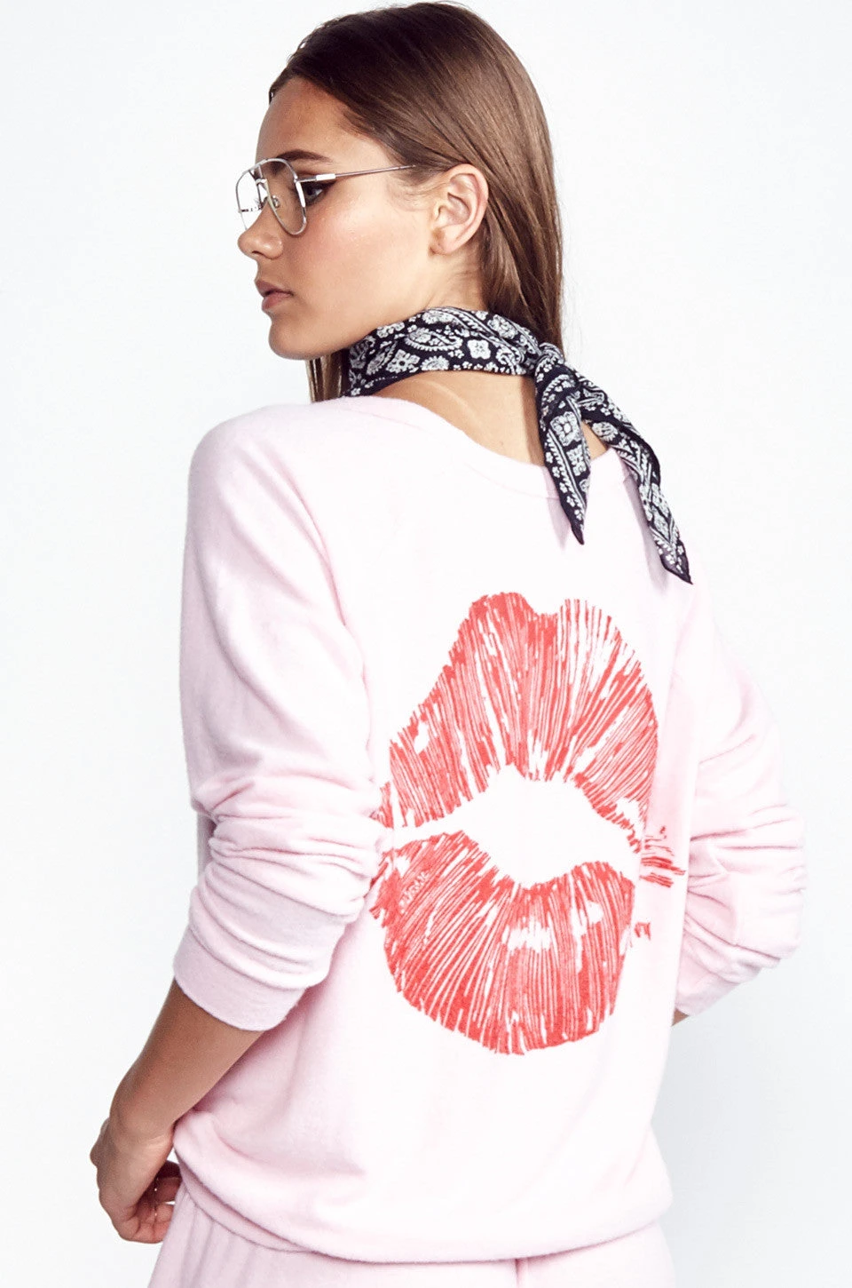 Lauren Moshi X Exclusive X Love Lip Pullover