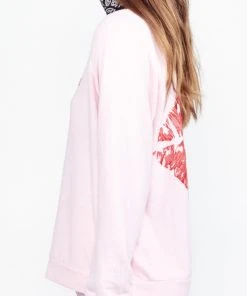 Lauren Moshi X Exclusive X Love Lip Pullover