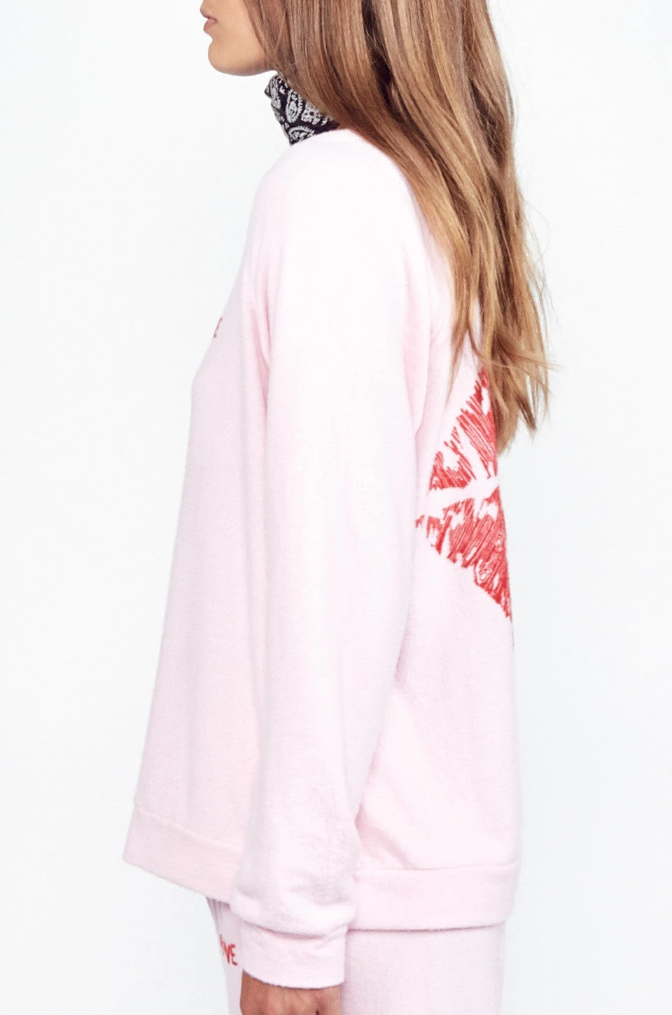 Lauren Moshi X Exclusive X Love Lip Pullover