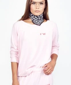 Lauren Moshi X Exclusive X Love Lip Pullover