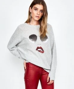 Lauren Moshi Ladona Pierced Biting Lip Face