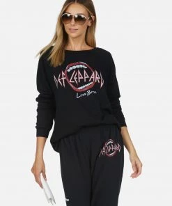 Lauren Moshi X Def Leppard Noleta Love Bites II Long Sleeve
