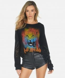 Lauren Moshi Noleta Def Leppard Leopard