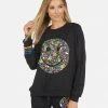 Lauren Moshi Long Sleeve Noleta Lucky Happy Face