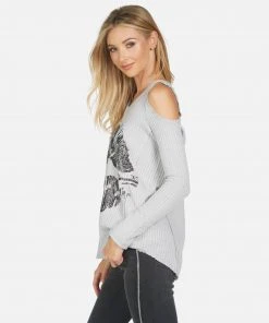 Lauren Moshi X Long Sleeve Alison X Lip