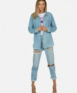 Lauren Moshi Sloane Tie Dye Tongue LAST CALL