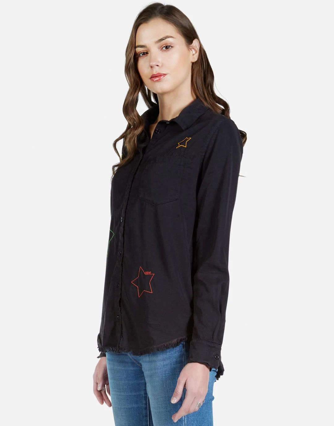 Lauren Moshi LAST CALL Sloane Color Star Embroidery