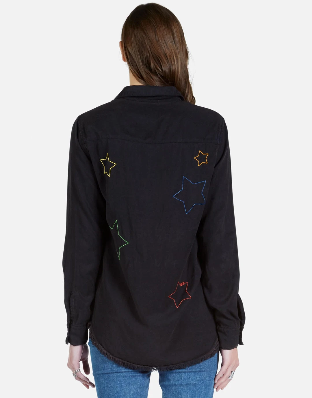 Lauren Moshi LAST CALL Sloane Color Star Embroidery
