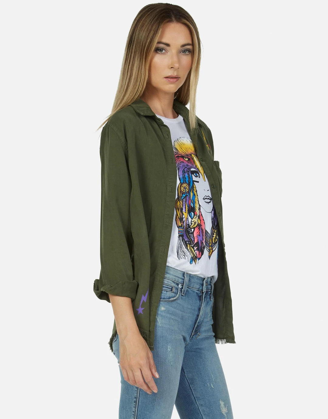 Lauren Moshi LAST CALL Sloane Rainbow Lady Eagle