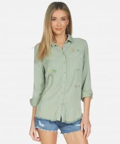 Lauren Moshi Long Sleeve Sloane Hippie Girl