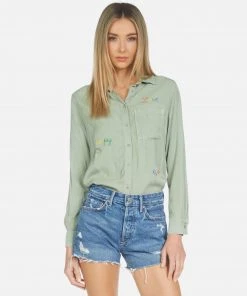 Lauren Moshi Long Sleeve Sloane Hippie Girl