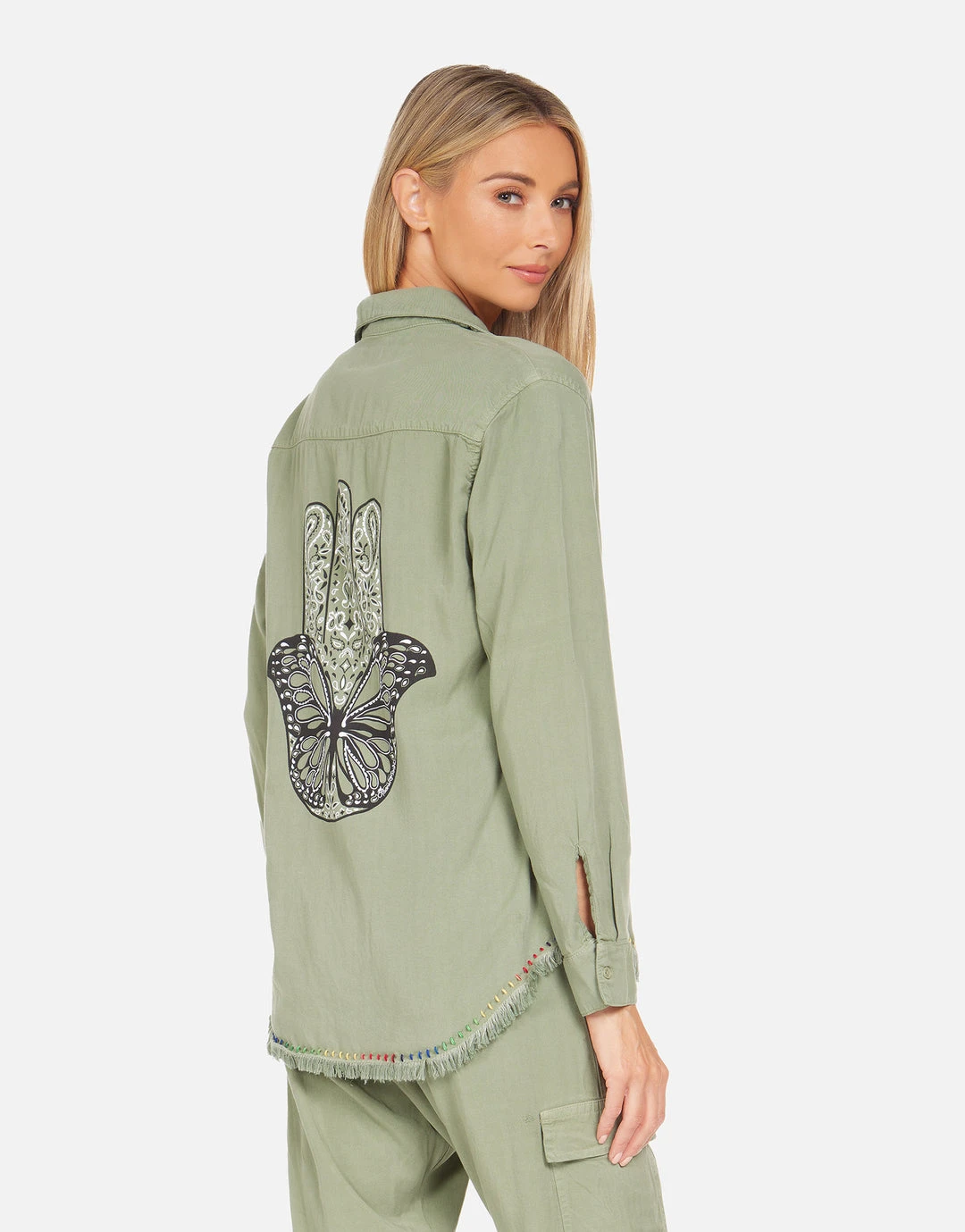 Lauren Moshi Sloane Butterfly Hamsa