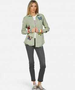 Lauren Moshi Sloane Butterfly Patches