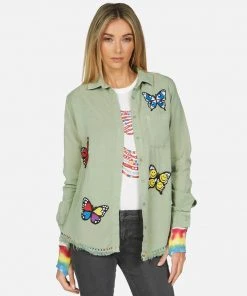 Lauren Moshi Sloane Butterfly Patches