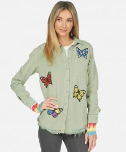 Lauren Moshi Sloane Butterfly Patches