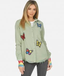 Lauren Moshi Sloane Butterfly Patches