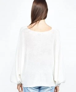 Lauren Moshi Sash Watercolor Lips Long Sleeve