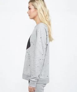 Lauren Moshi Les Lipstick Mouth Long Sleeve