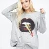 Lauren Moshi Les Lipstick Mouth Long Sleeve