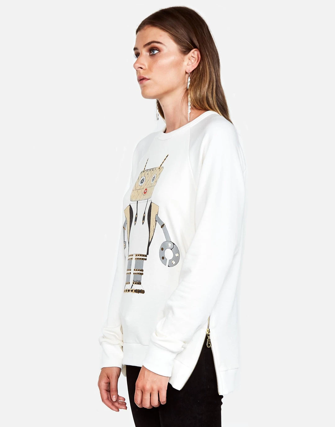 Lauren Moshi Long Sleeve Les Fashion Robot