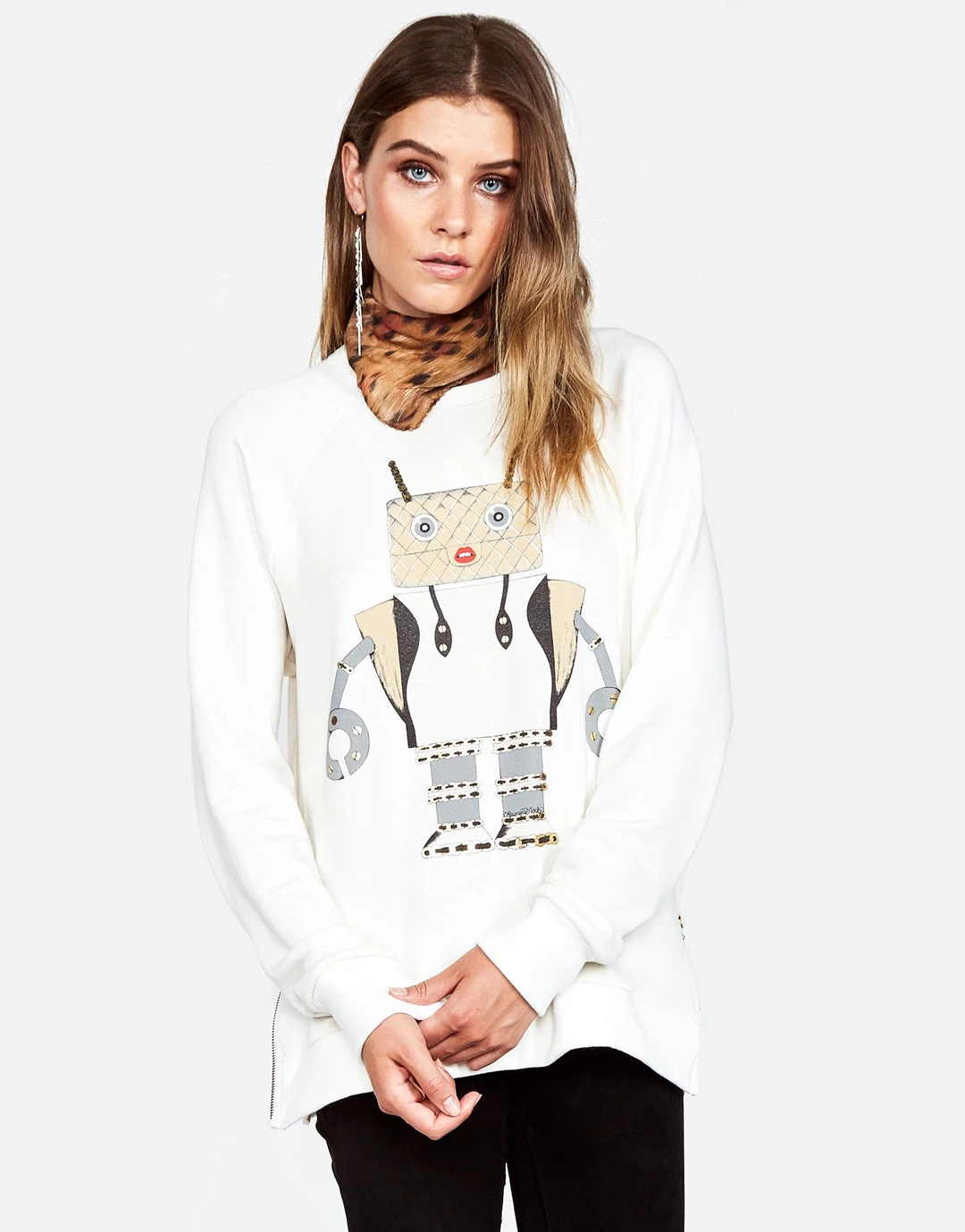 Lauren Moshi Long Sleeve Les Fashion Robot