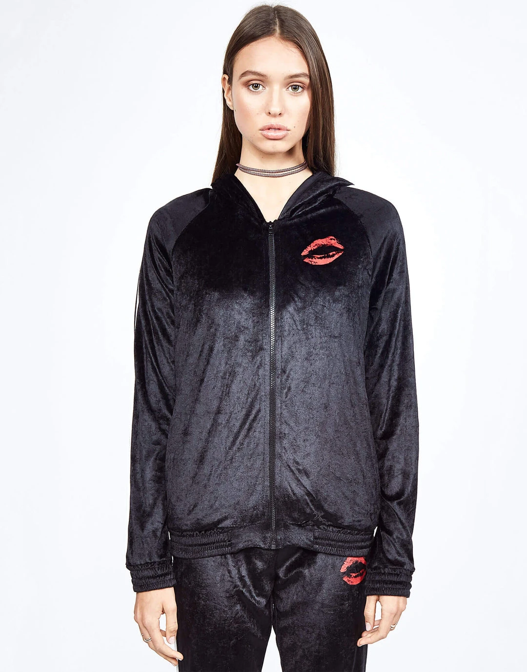 Lauren Moshi Nadia Watercolor Lip Long Sleeve