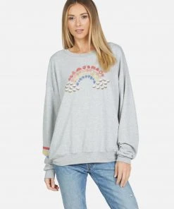 Lauren Moshi Long Sleeve Babbs Fruit Rainbow