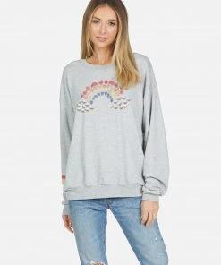Lauren Moshi Long Sleeve Babbs Fruit Rainbow
