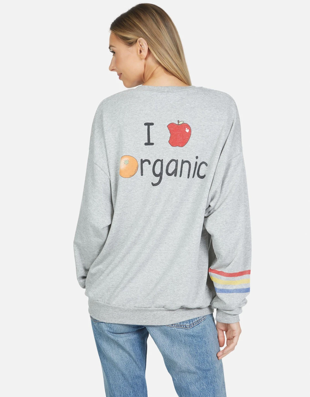 Lauren Moshi Long Sleeve Babbs Fruit Rainbow