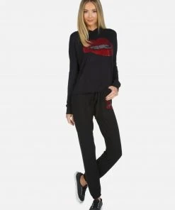 Lauren Moshi X Delilah X Crystal Biting Lip Tops