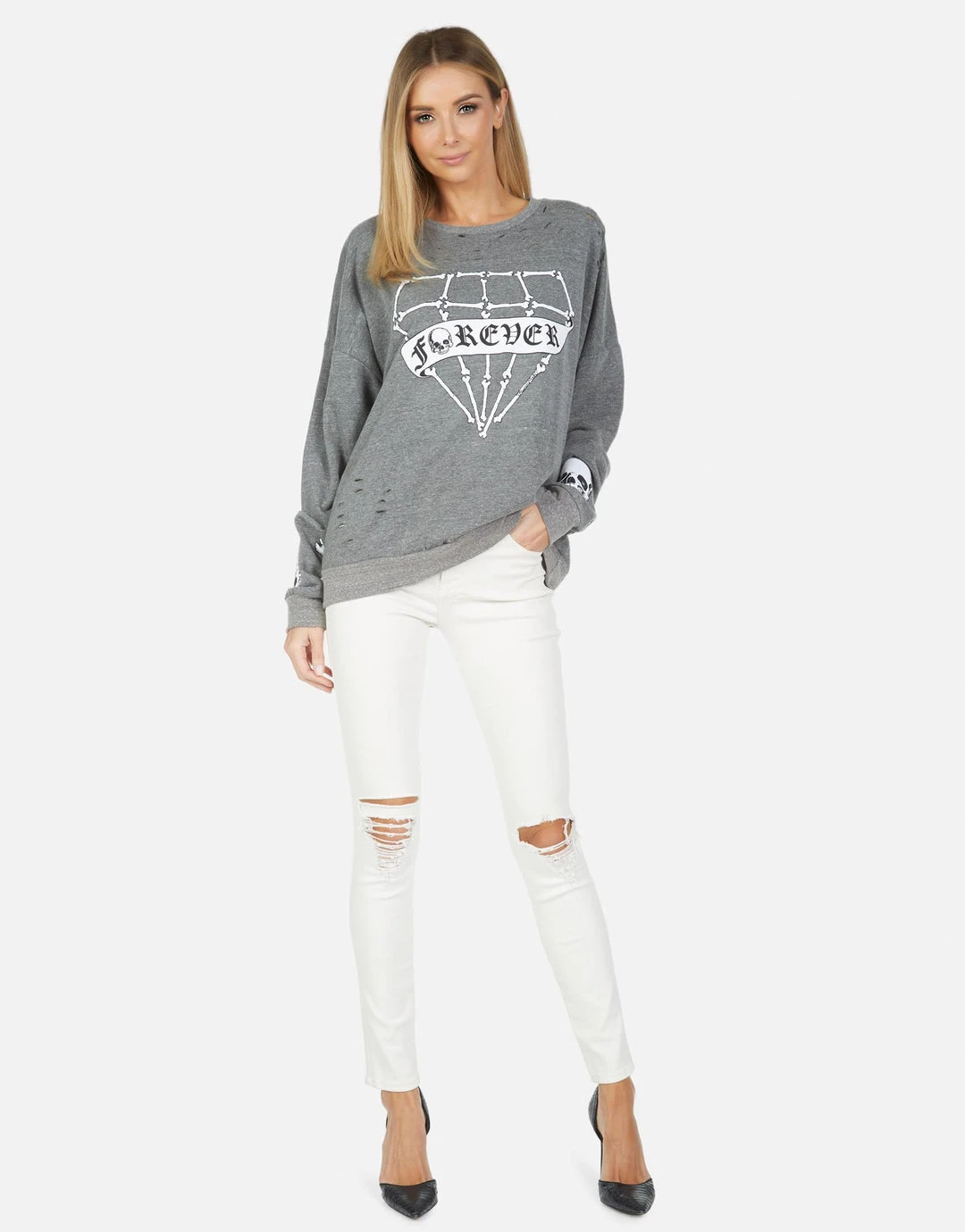 Lauren Moshi Flora Bone Diamond