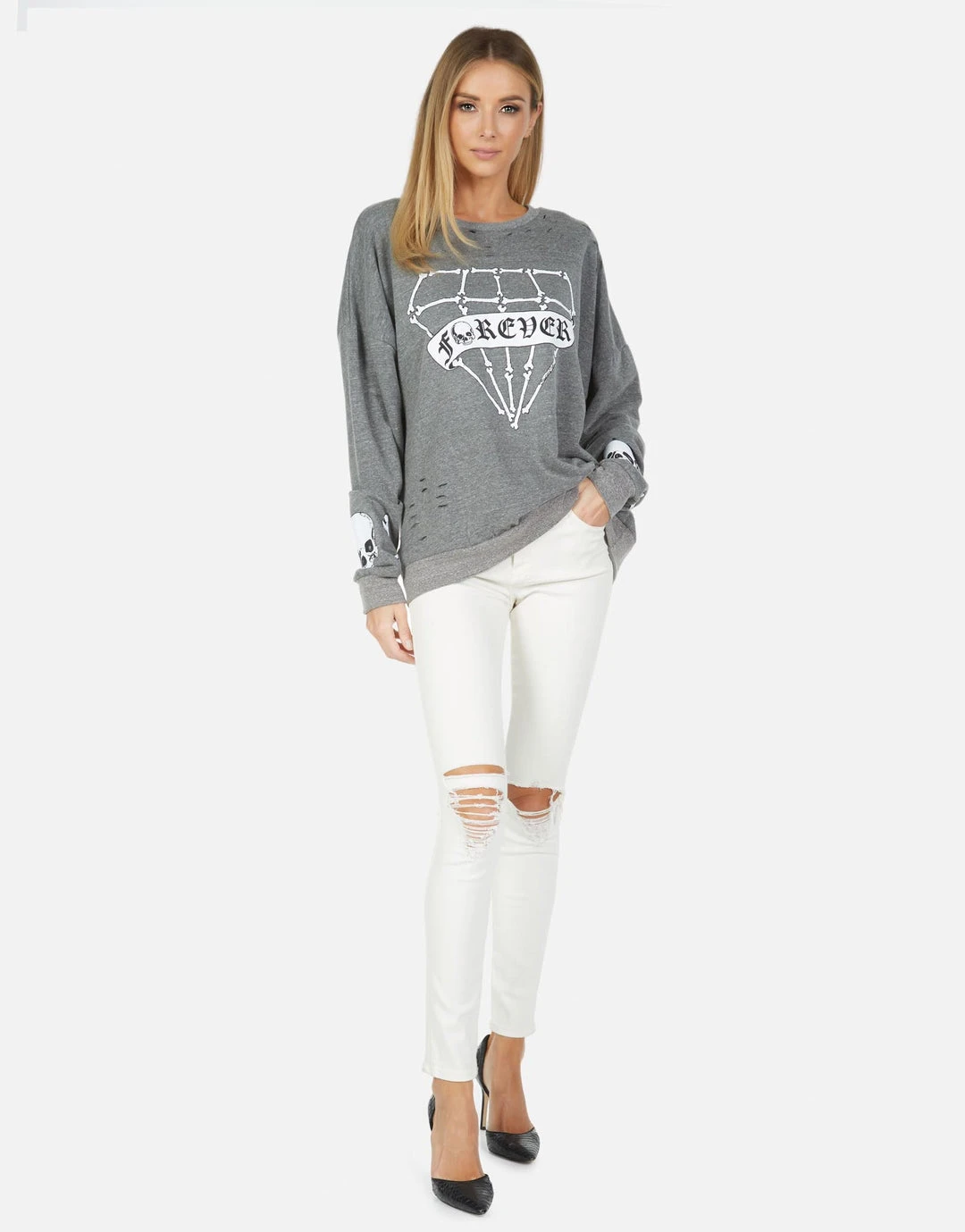 Lauren Moshi Flora Bone Diamond