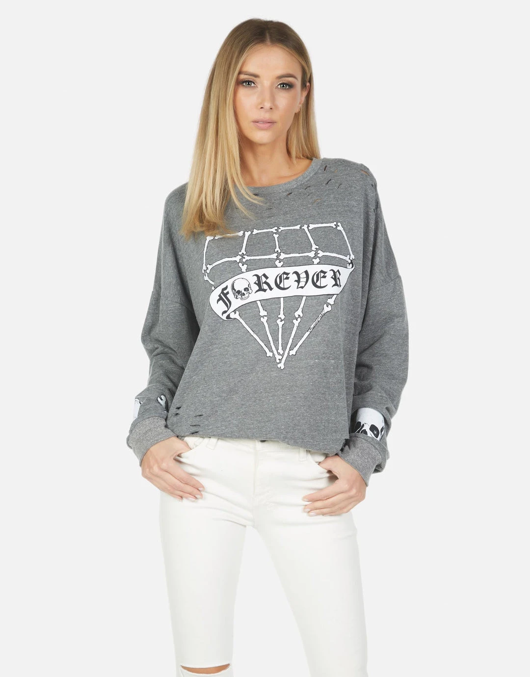 Lauren Moshi Flora Bone Diamond