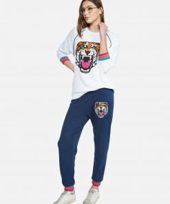 Lauren Moshi Lina Varsity Tiger Tops