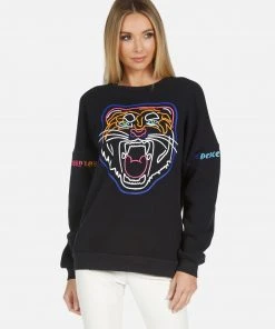 Lauren Moshi Sierra Neon Line Tiger