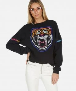 Lauren Moshi Sierra Neon Line Tiger