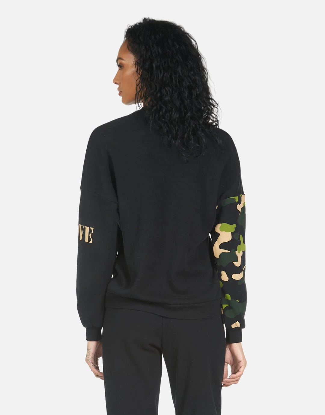 Lauren Moshi Long Sleeve Sierra Camo Lip