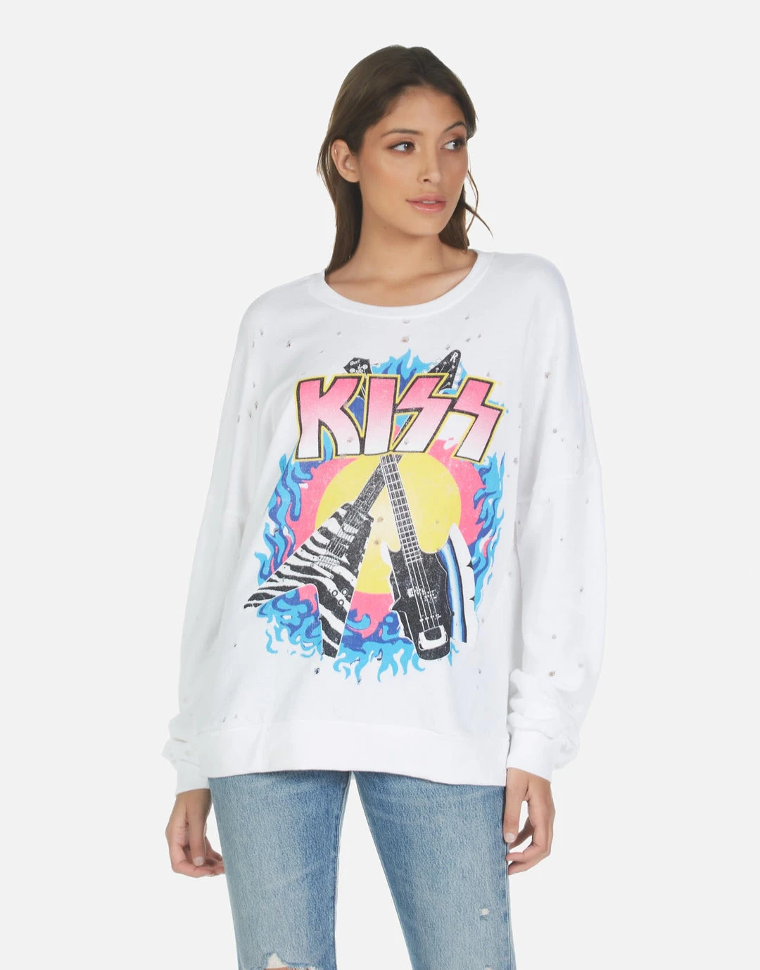 Lauren Moshi Long Sleeve Darby KISS Animalize