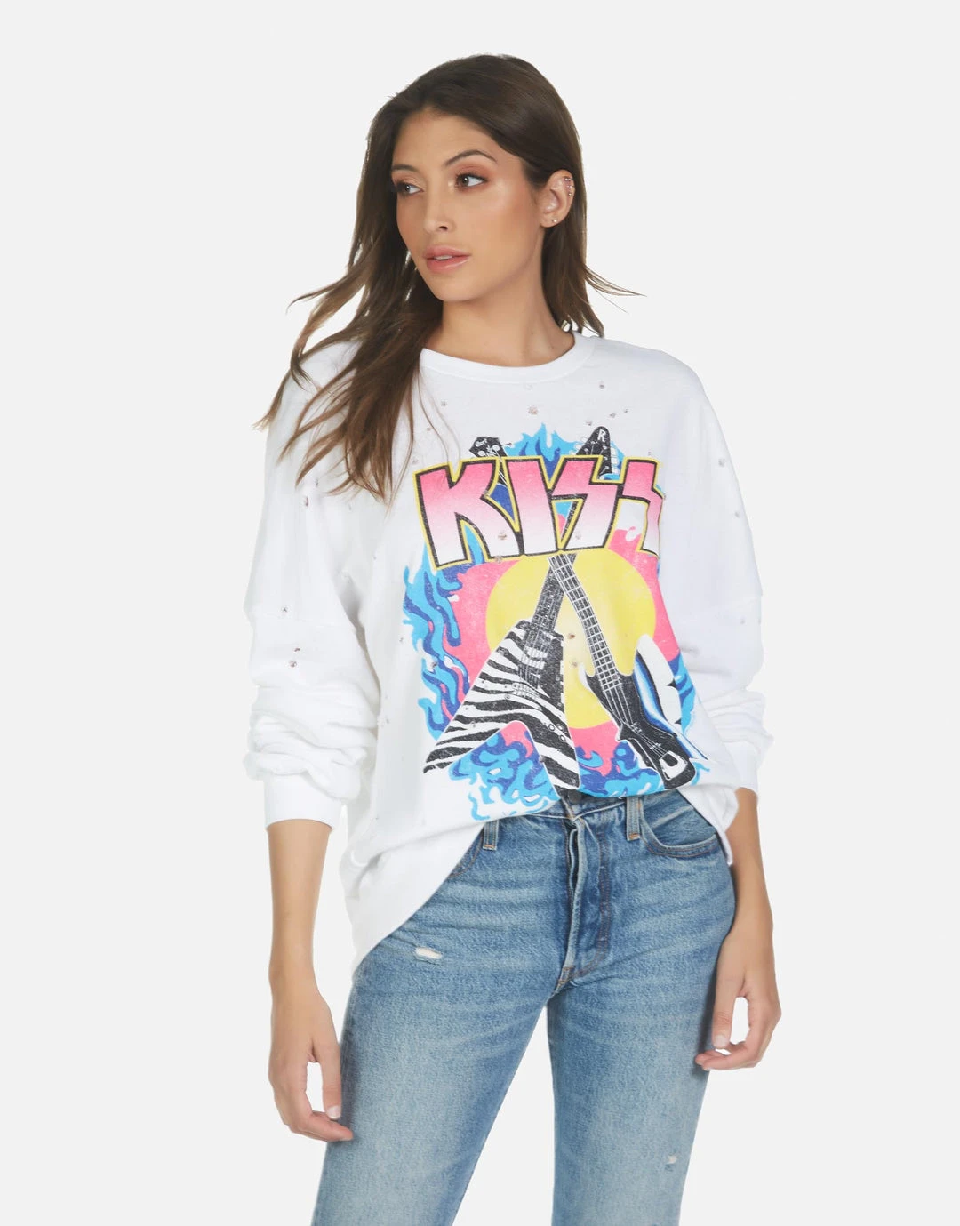 Lauren Moshi Long Sleeve Darby KISS Animalize