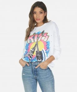 Lauren Moshi Long Sleeve Darby KISS Animalize