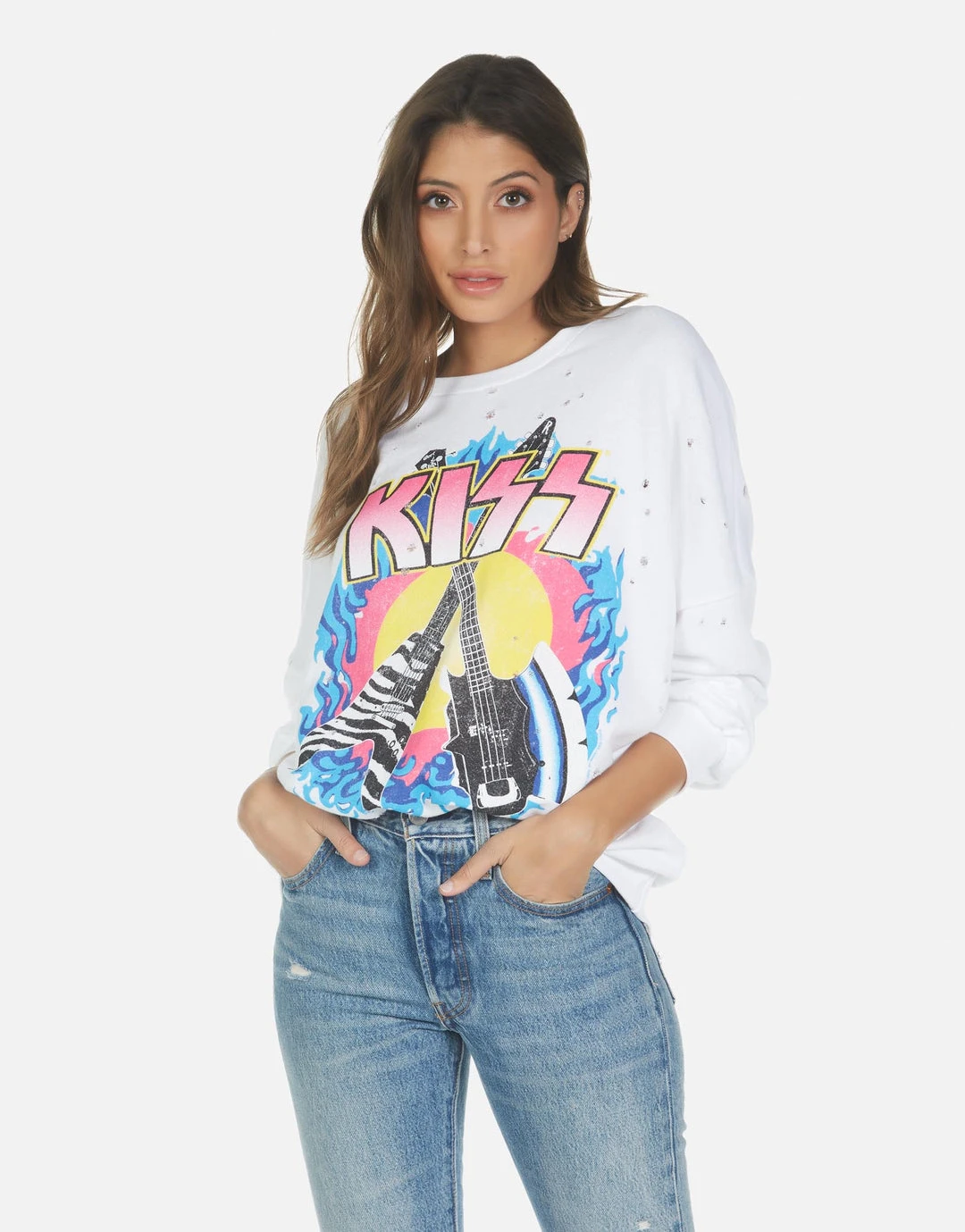 Lauren Moshi Long Sleeve Darby KISS Animalize