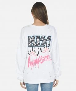 Lauren Moshi Long Sleeve Darby KISS Animalize