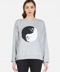 Lauren Moshi Sierra Skull Yin Yang